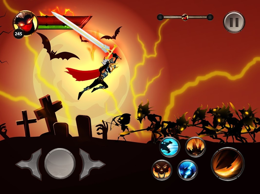 Đồ họa Stickman Legends 3D ấn tượng