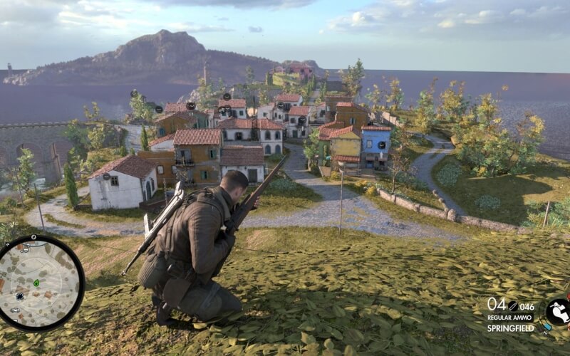 Bắn tỉa trong game Sniper Elite 4