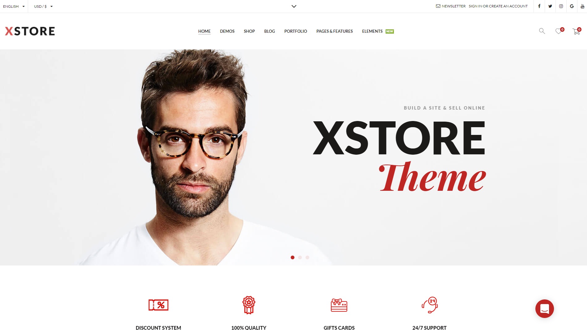 Giới thiệu theme Xstore Wordpress