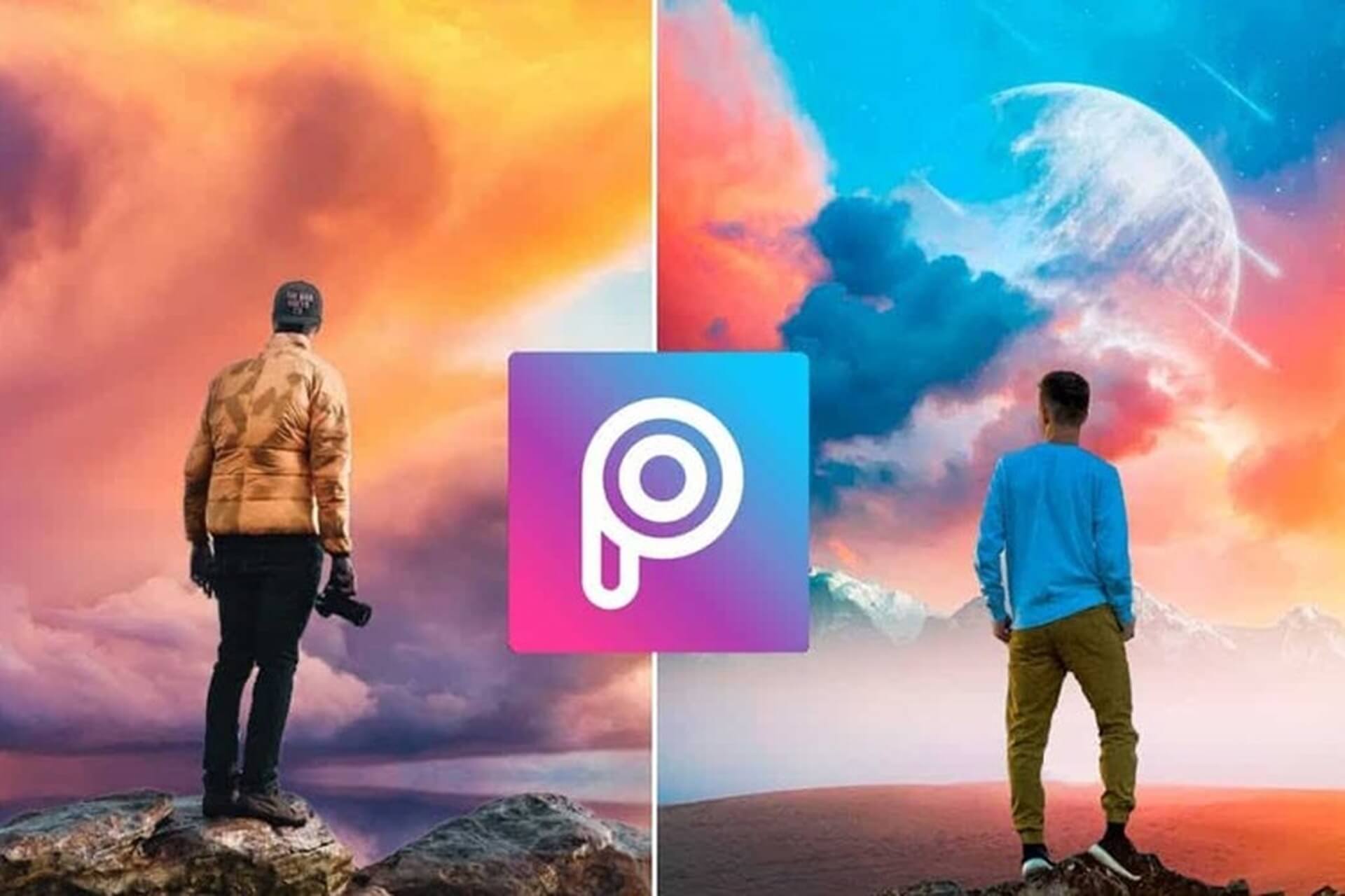 Tính năng ghép ảnh trên Picsart